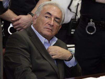 Der frühere IWF-Chef Dominique Strauss-Kahn im Mai vor dem New York State Supreme Court. Dominique Strauss-Kahn