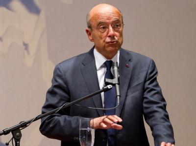 Der französische Außenminister Alain Juppé. Juppé