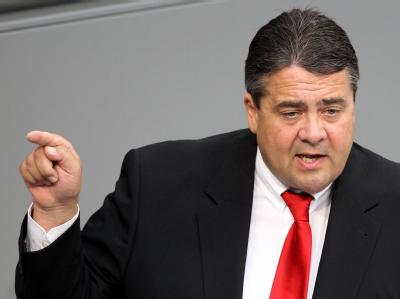 Wirft der Regierung «kurzfristige und dumme Parolen» vor: SPD-Chef Sigmar Gabriel. Gabriel