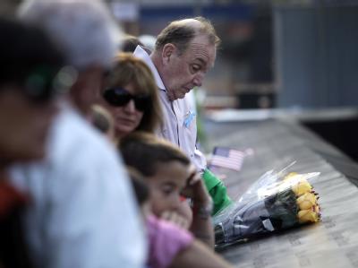 Das Areal rund um den Ground Zero gehörte heute den Hinterbliebenen der fast 3000 Menschen, die am 11. September 2001 starben. Trauer um Terroropfer