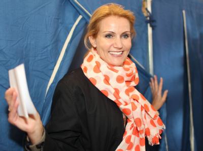 Wahlsiegerin: Die Sozialdemokratin Helle Thorning-Schmidt. Helle Thorning-Schmidt
