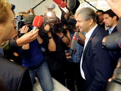 Berlins Regierender Bürgermeister Klaus Wowereit (SPD) vor seiner dritten Amtszeit. Klaus Wowereit