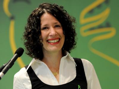 Die Landesvorsitzende der Berliner Grünen Bettina Jarasch. Bettina Jarasch