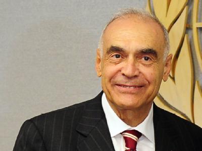 Unterstützt den palästinensischen Antrag: Ägyptens Außenminister Mohammed Amr. Amr