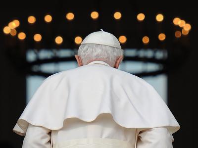 Unfehlbar? Von Papst Benedikt XVI. werden Antworten zum ökumenischen Miteinander erwartet. Papst Benedikt XVI.