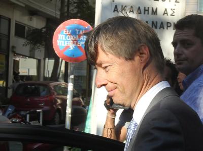 Vertreter der 'Troika' in Athen