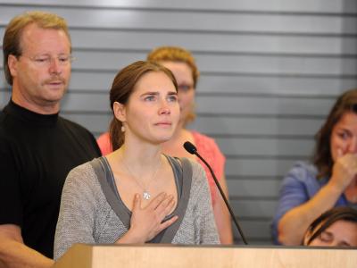 Amanda Knox ist in die USA zurückgekehrt. Amanda Knox