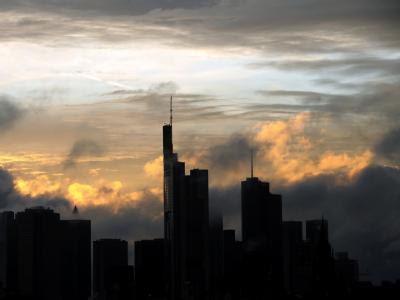 Bankentürme von Frankfurt am Main: «Die Banken dürften jetzt nicht für eine Krise in die Verantwortung gezogen werden, für die sie nicht die Ursache sind». Symbolfoto: Arne Dedert Skyline