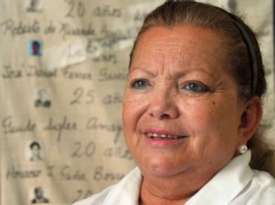Die kubanische Dissidentin Laura Pollan ist tot. Sie war Gründerin der Gruppe «Frauen in Weiß». Archivfoto: Alejandro Ernesto Laura Pollan
