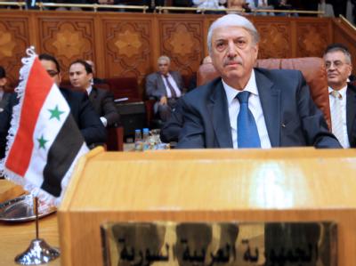 Der syrische Delegierte musste das Außenministertreffen der Arabischen Liga nicht verlassen. Foto: Khaled Elfiqi Arabische Liga