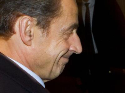 Der französischre Staatspräsident Nicolas Sarkozy. Archivfoto: Frank Rumpenhorst Sarkozy