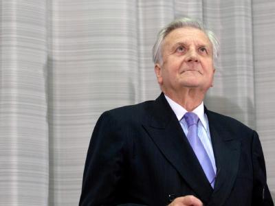 Der scheidende EZB-Präsident Jean-Claude Trichet. Foto: Jörg Carstensen Trichet