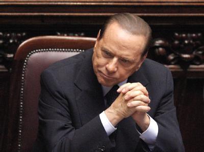 Italiens Premierminister Silvio Berlusconi. Archivfoto: Guiseppe Lami Silvio Berlusconi