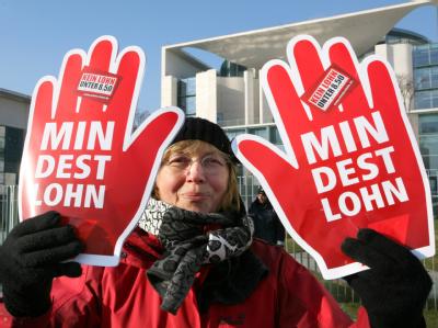 Beim CDU-Bundesparteitag im November soll über den Vorstoß abgestimmt werden, eine Lohnuntergrenze für alle Branchen einzuführen, die bislang keine Tarifverträge haben. Archivfoto: Stephanie Pilick CDU will Lohnuntergrenze in Deutschland