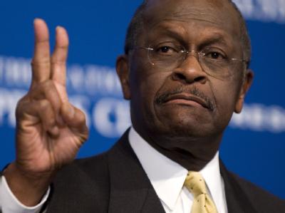 Bringen Sex-Vorwürfe den derzeitigen Spitzenreiter im Rennen um die republikanische Präsidentschaftskandidatur ins Schleudern? Die Vorwürfe sind uralt und Herman Cain will davon nicht wissen. Foto: Shawn Thew Cain