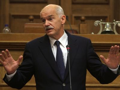 Vor dem politischen Ende: Griechenlands Premier Giorgos Papandreou. Foto: Alexandros Vlachos Papandreou