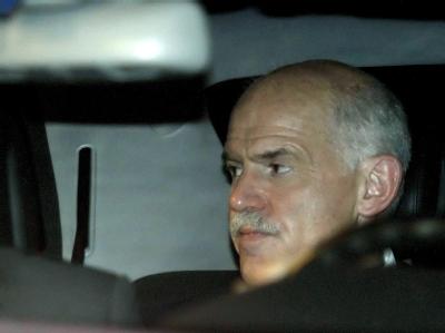 Erklärte seinen Rücktritt, George Papandreou: Sein Nachfolger ist immer noch nicht gefunden. Die Politiker in Athen feilschen in Endlos-Verhandlungen über einen neuen Regierungschef. Foto: Alkis Konstantinidis Papandreou