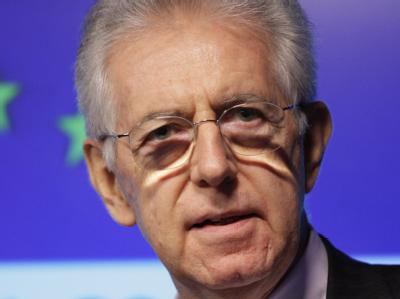 Mario Monti ist mit der Regierungsbildung in Rom beauftragt worden. Archivfoto: Jonathan Brady Mario Monti