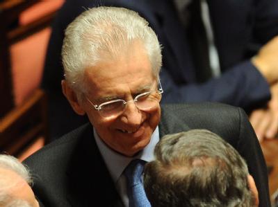 Mario Monti ist mit der Regierungsbildung in Rom beauftragt worden. Foto: Maurizio Brambatti Mario Monti