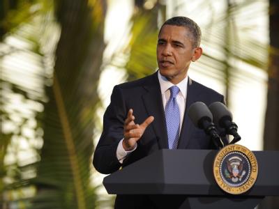 US-Präsident Obama macht Druck gegen Teheran. Foto: Cory Lum Obama