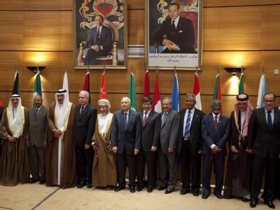 Treffen der Außenminister der Arabischen Liga in Rabat. Syrien ist nicht vertreten. Foto: Zacarias Garcia Treffen der Arabischen Liga in Rabat