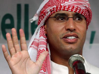 Der nach wochenlanger Flucht festgenommene Gaddafi-Sohn Saif al-Islam muss sich in Libyen vor Gericht verantworten. Archivfoto: Mast Irham Saif al-Islam al-Gaddafi