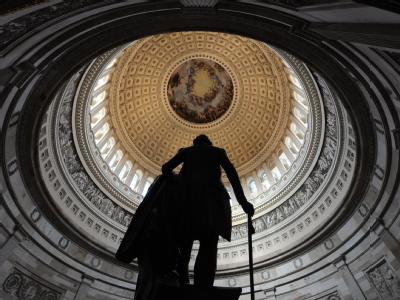 Die Kuppel des Kapitols in Washington, in dem der US-Kongress seinen Sitz hat. Archivfoto: Michael Reynolds Kapitol in Washington