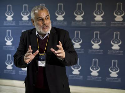 PJD-Chef Abdelilah Benkiran sieht einem Sieg bei der vorgezogenen Parlamentwahl in Marokko entgegen. Foto: Zacarias Garcia PJD-Chef Abdelilah Benkiran