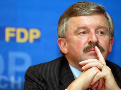 Möllemann-Spendenaffäre: Der Streit um eine Millionen-Strafzahlung der FDP wird erneut vor Gericht verhandelt. Foto: Sören Stache Jürgen Möllemann