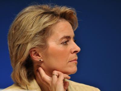 Bundesarbeitsministerin Ursula von der Leyen galt kurzzeitig selbst als aussichtsreiche Kandidaten für das Präsidentenamt. Foto: Bernd von Jutrczenka/Archiv Ursula von der Leyen