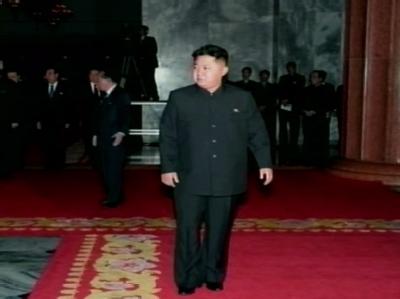 Erster Befehl des Nachfolgers an die Streitkräfte: Kim Jong Un bekräftigt seinen Machtanspruch. Foto: TV-Abbild Nordkorea/epa Kim Jong Un