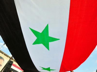 Ist die Ankunft der Friedensmission in Syrien ein Zeichen für ein Einlenken des Regimes? Foto: Syrian Arab News Agency (SANA) Syrische Flagge