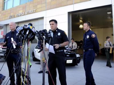 Die Feuerwehr in Los Angeles gibt die Festnahme eines Deutschen als mutmaßlicher Serienbrandstifter bekannt. Foto: Paul Buck Festnahme eines Deutschen in LA