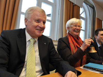 Sitzung der CSU-Landesgruppe in Wildbad Kreuth (Oberbayern). Foto: Andreas Gebert CSU-Landesgruppe in Kreuth