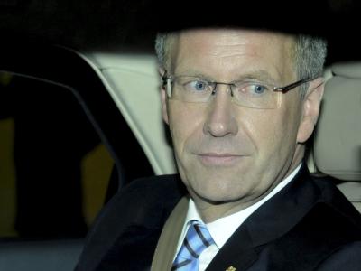«Habe einen Lernprozess durchmachen müssen»: Bundespräsident Wulff nach seinem Fernsehinterview. Foto:Maurizio Gambarini Wulff