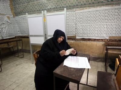 Bei der Parlamentswahl in Ägypten haben die radikalen Islamisten in der dritten und letzten Runde kräftig abgeräumt. Foto: Khaled Elfiqi Wahl in Ägypten