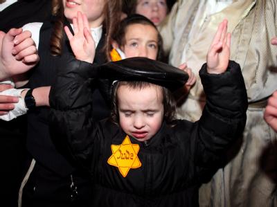 Die Benutzung von Holocaust-Symbolen soll in Israel unter Strafe gestellt werden. Foto: Abir Sultan Protest