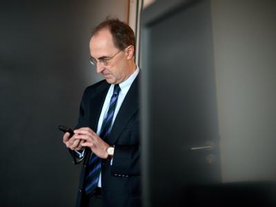 Gernot Lehr, der Anwalt von Bundespräsident Christian Wulff. Foto: Jörg Carstensen Rechtsanwalt Gernot Lehr