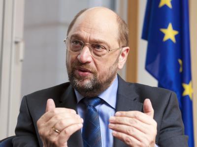 Martin Schulz ist Vorsitzender der Fraktion der Progressiven Allianz der Sozialdemokraten im Europäischen Parlament. Foto: Thierry Monasse Martin Schulz