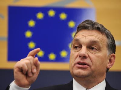 Ungarns Ministerpräsident Viktor Orban. Foto: Patrick Seeger Viktor Orban