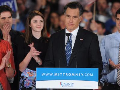 Die sichere Kandidatur ist wieder in weite Ferne gerückt: Mitt Romney mit ernster Miene. Foto: Michael Reynolds Mitt Romney