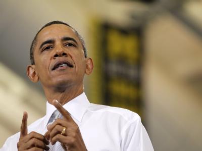 «Ich glaube, wir müssen sehr wählerisch dabei sein, wie wir Drohnen einsetzen», sagte Obama. Foto: Jeff Kowalsky Barack Obama