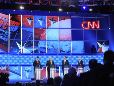 Auch bei der letzten TV-Debatte vor den Vorwahlen in Florida gab es keinen eindeutigen Sieger oder Verlierer. Foto: Brian Blanco TV-Debatte