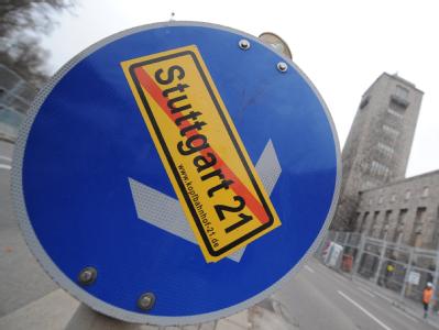 Der Südflügel des Hauptbahnhofs von Stuttgart. Foto: Franziska Kraufmann Stuttgarter Hauptbahnhof