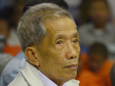 Kaing Guek Eav leitete unter der Terror-Herrschaft der Roten Khmer in Kambodscha das Foltergefängnis Tuol Sleng, in dem mindestens 12 000 Menschen umkamen. Foto: Nhet Sok Heng/ ECCC Verurteilung