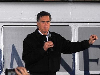 Mitt Romney in Henderson, Nevada. Foto: Michael Nelson Romney in Nevada