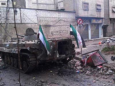 Kurz vor der Sitzung des zerstrittenen Weltsicherheitsrats schlug Syriens Regime in Homs noch einmal brutal zu. Foto: Local Coordination Committees LCC Schlachtfeld