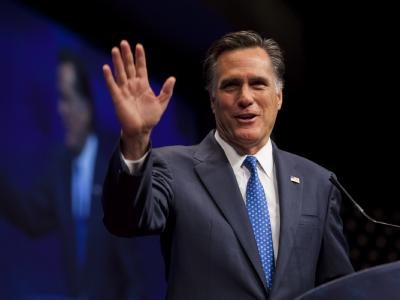 Nach Niederlagen in gleich drei Staaten hat Mitt Romney in der Kandidaten-Kür der US-Republikaner wieder Oberwasser. Foto: Jim Lo Scalzo Mitt Romney