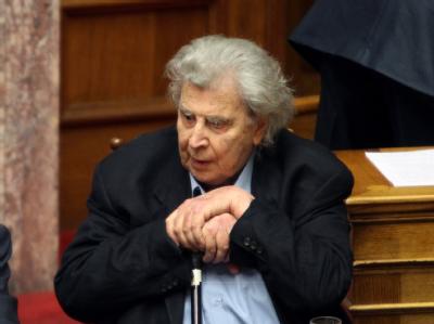 Der weltberühmte Musiker Mikis Theodorakis (86) war einst Abgeordneter für die Kommunisten. Foto: Pantelis Saitas Theodorakis