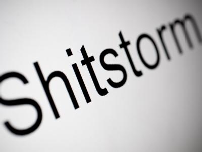 «Shitstorm» ist der Anglizismus des Jahres 2011. Foto: Patrick Pleul Anglizismus